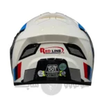 کلاه کاسکت فک متحرک برند ردلاین مدل 960 Glossy White Black Red Blue