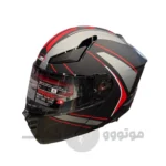 کلاه کاسکت فک متحرک برند ردلاین مدل 960 Matte black Red Gray