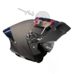 کلاه کاسکت فک متحرک برند استیل برد مدل SB20 Matte Black