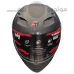 کلاه کاسکت فک متحرک برند استیل برد مدل SB20 Matte Black