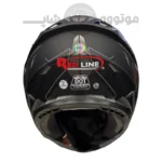 کلاه کاسکت فک متحرک برند ردلاین مدل 939 matte black time