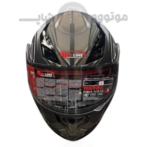 کلاه کاسکت فک متحرک برند ردلاین مدل 939 matte black time
