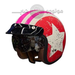کلاه کاسکت بدون فک وسپایی برند راپیدو Matte mix color