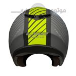کلاه کاسکت بدون فک برند ls2 مدل twister yellow gray line